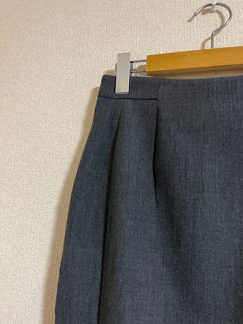 COUP DE CHANCE スカートスーツ 上下セット　グレー　抗菌　就活　S