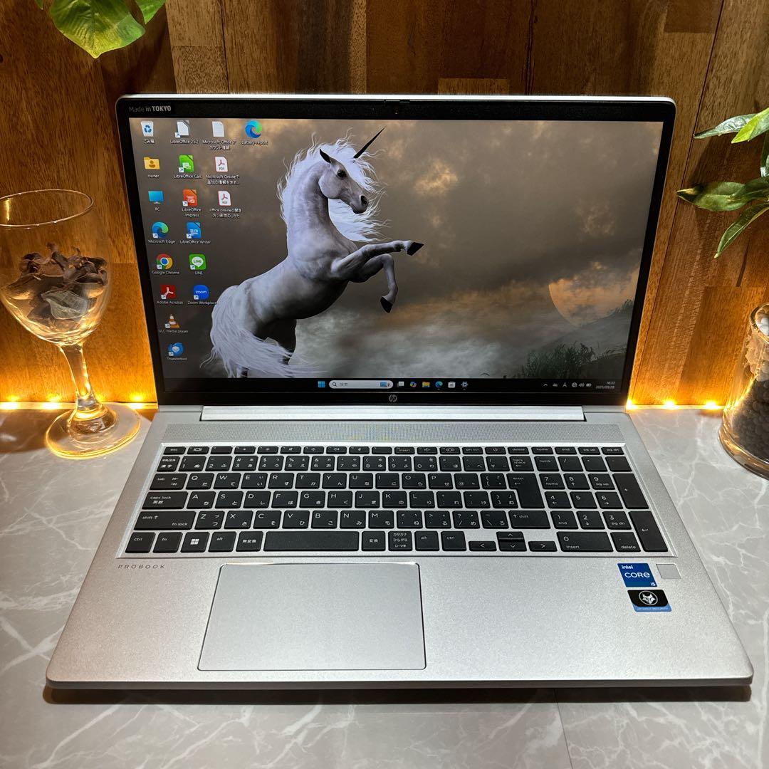 2022年式‼️HP ProBook 450☘第12世代☘16GB☘ノートパソコン