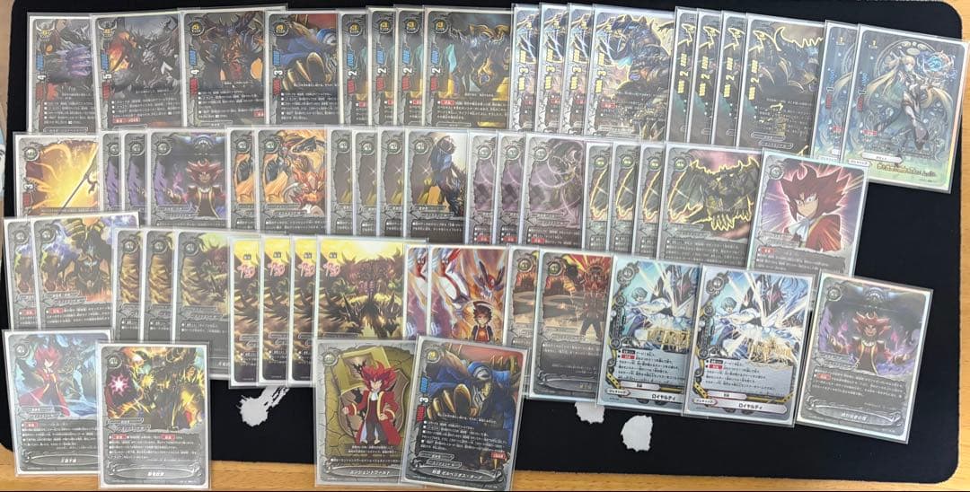 バディファイト　最強竜デッキ　二重スリーブ付き