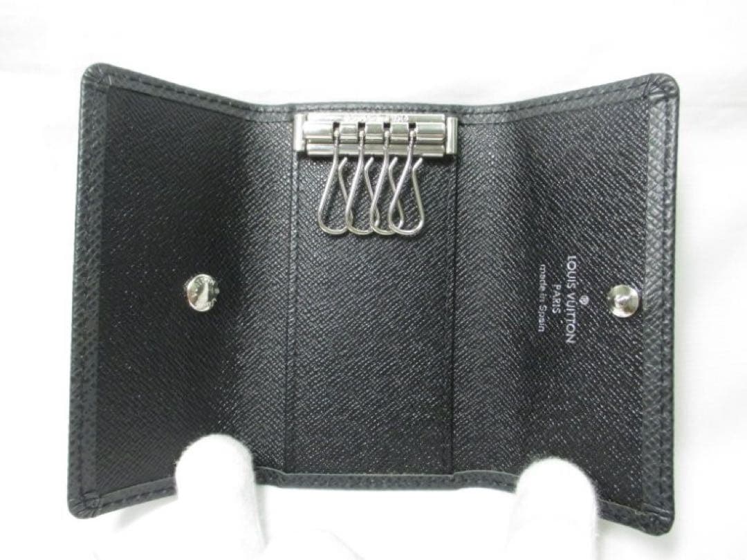 新品 未使用 ルイヴィトン タイガ ４連キーケース 黒（アルドワーズ）箱付き