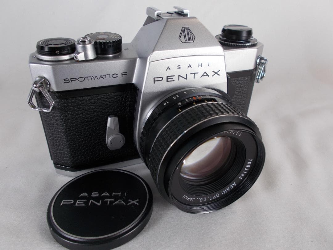 フィルムカメラ 整備済　Pentax SPF + レンズ f/1.8　L254