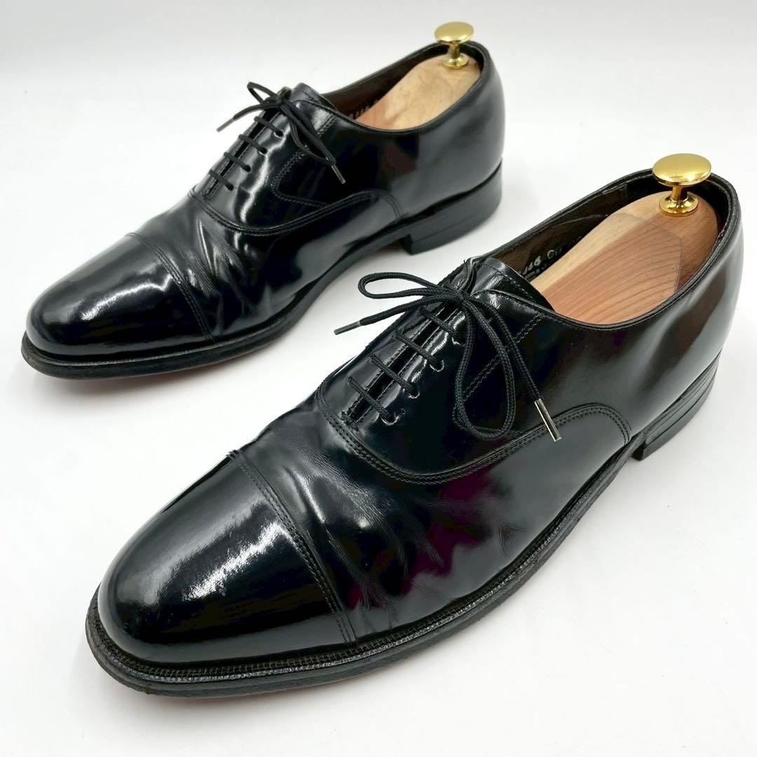 フローシャイム 革靴 ストレートチップ 20331 黒 28cm Y1432