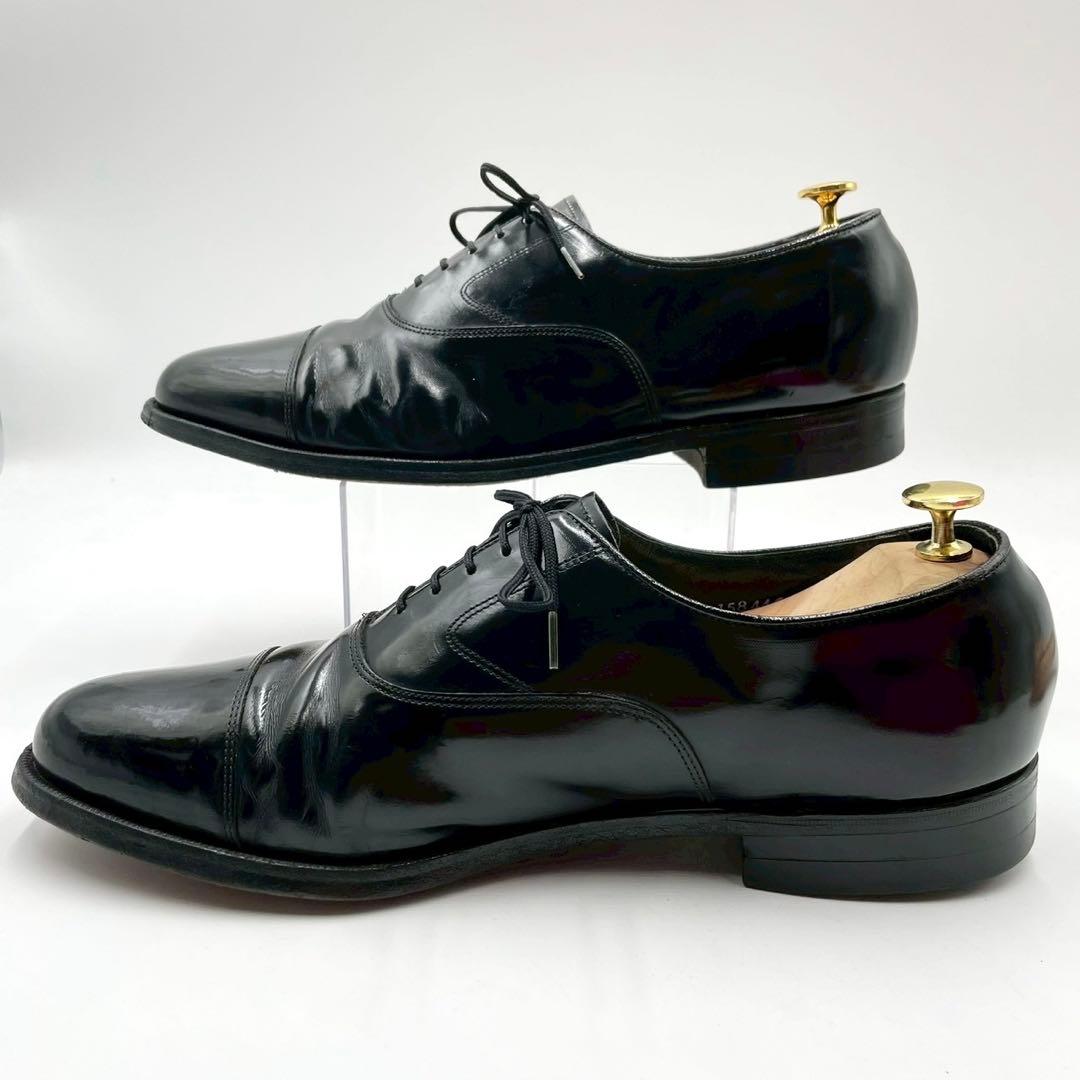 フローシャイム 革靴 ストレートチップ 20331 黒 28cm Y1432