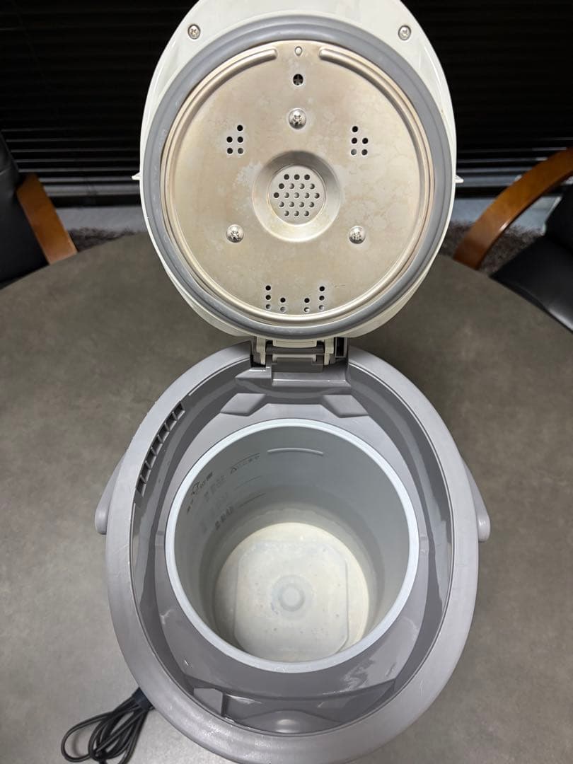 ZOJIRUSHI スチーム式加湿器　EE-DC50型　グレー 象印