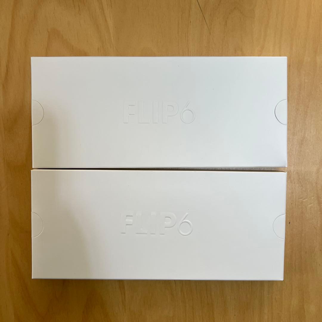 JBL FLIP6スピーカー 2個セットホワイト保証4年5ヶ月付き美品送料込み！