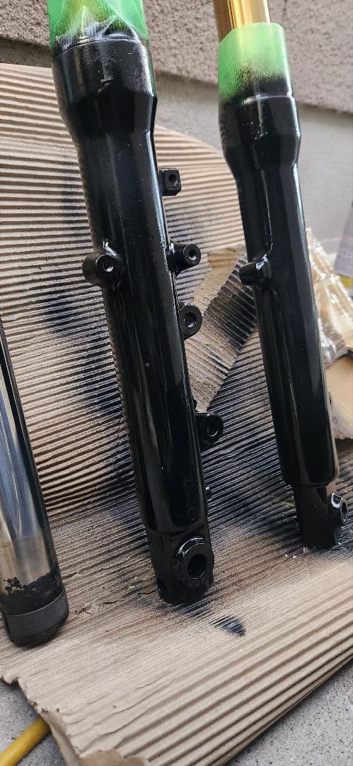 XJR400 4HM初期 Fフォークオーバーオール済