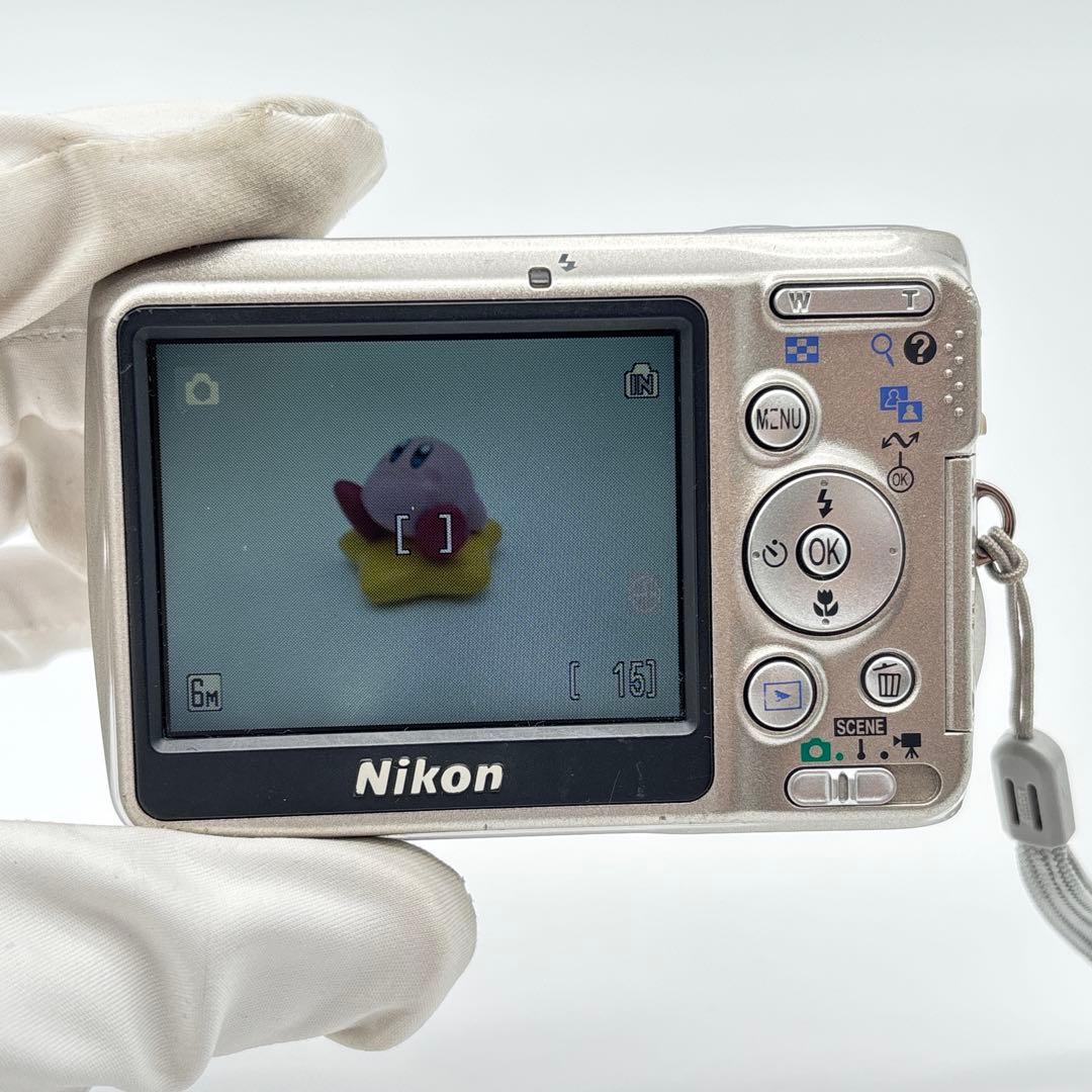 【電池式・動作品】Nikon COOLPIX L6 コンデジ デジカメ 平成