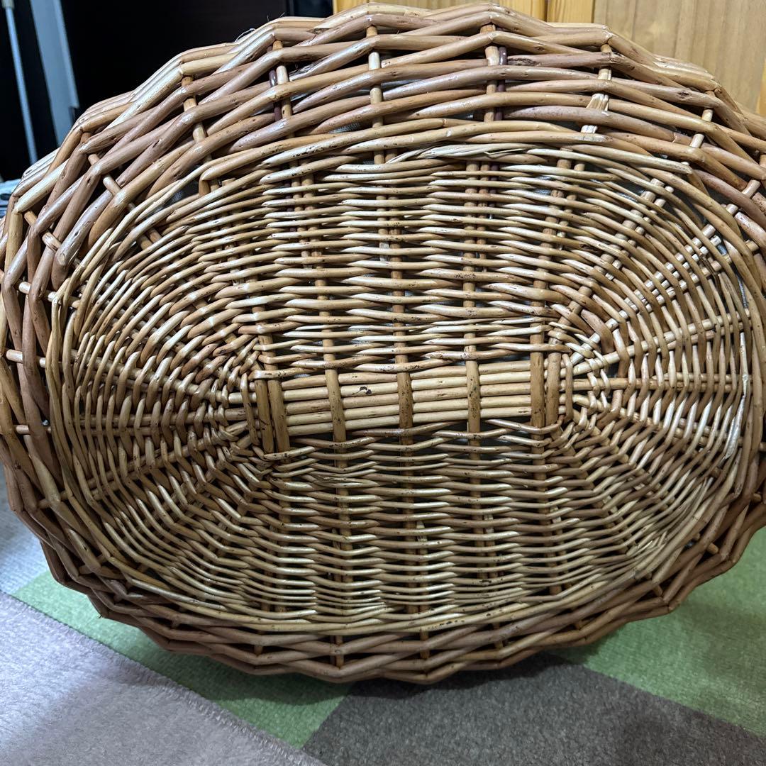 ハンドル付き ふた付き かごバスケット