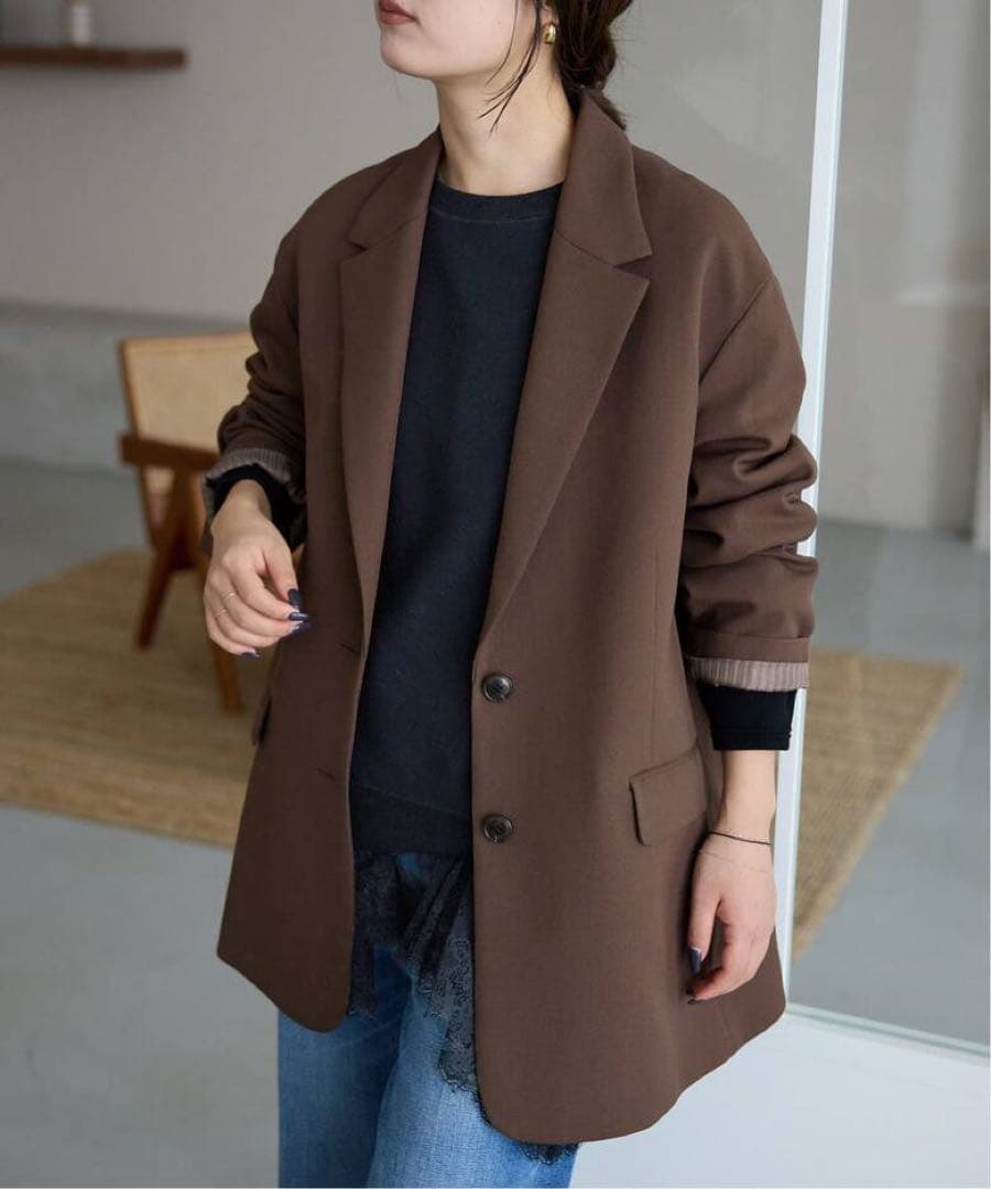 SLOBE IENA PE SHARK ビッグジャケット 2025AW