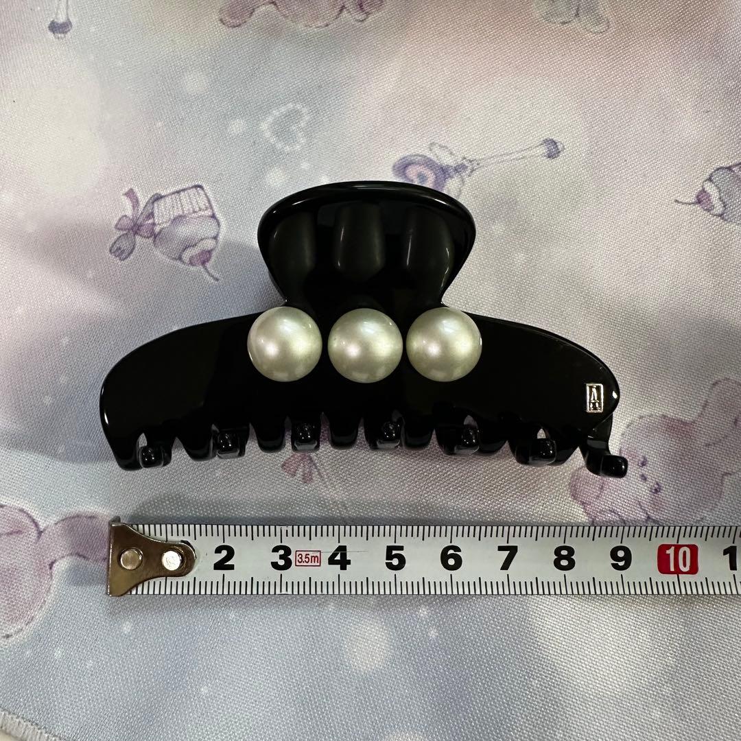 ALEXANDRE DE PARIS パール　ヘアクリップ　Mサイズ