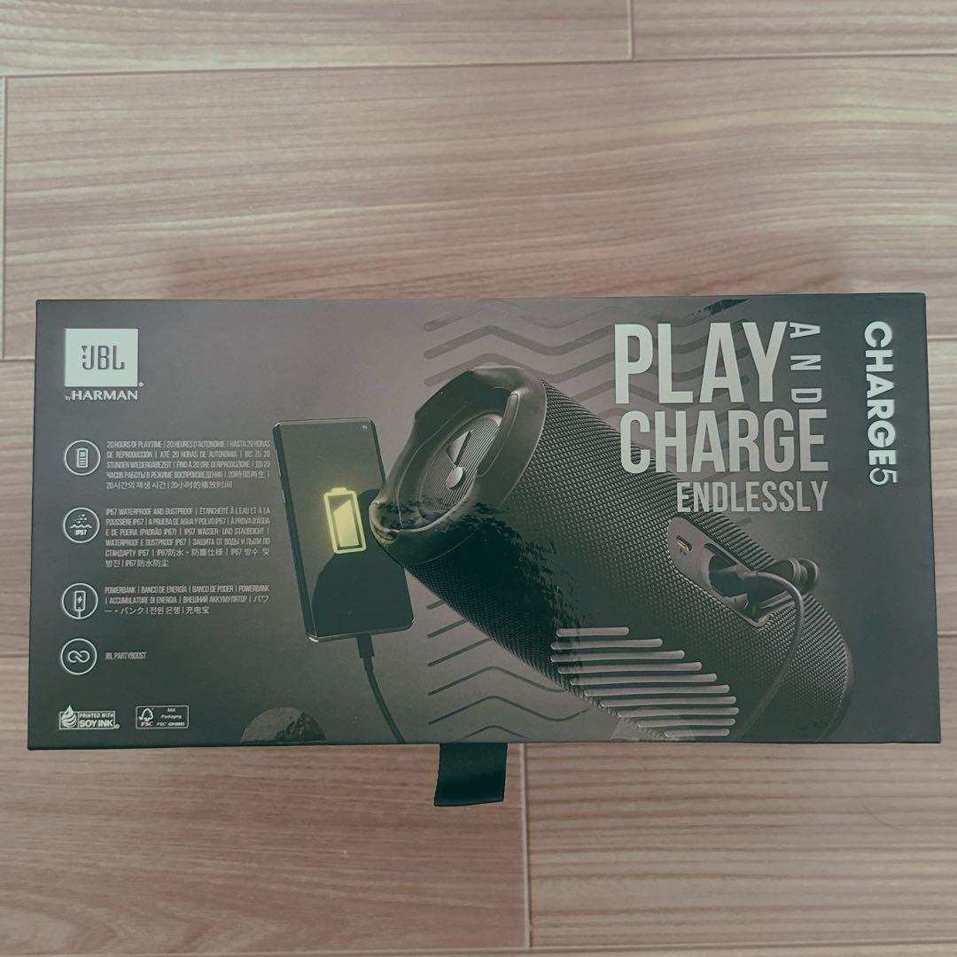 JBL CHARGE5 ブラック JBLCHARGE5BLK 黒