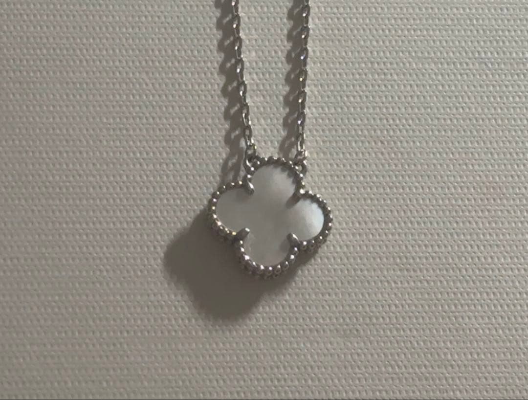 シルバー四葉ネックレス