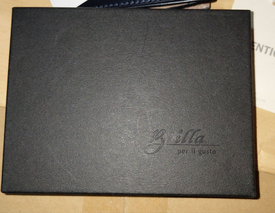 BEAMS ネイビー レザー 名刺入れ