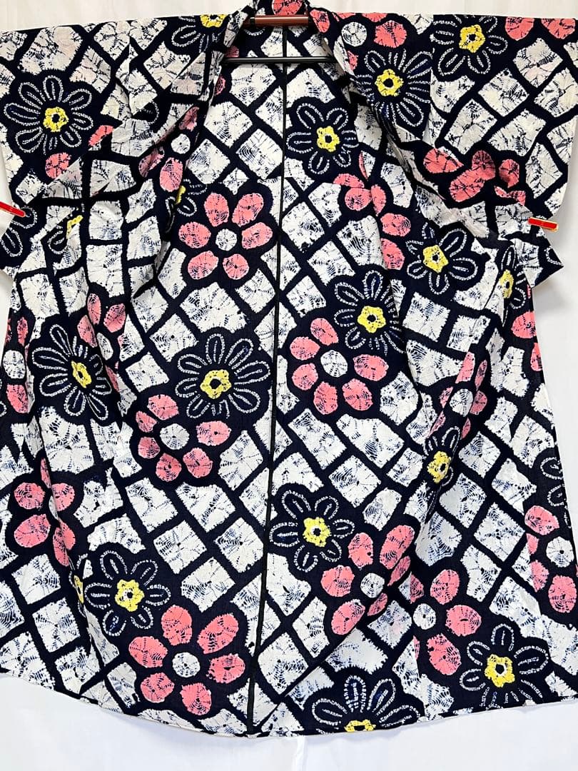 有松　鳴海絞り　ゆかた