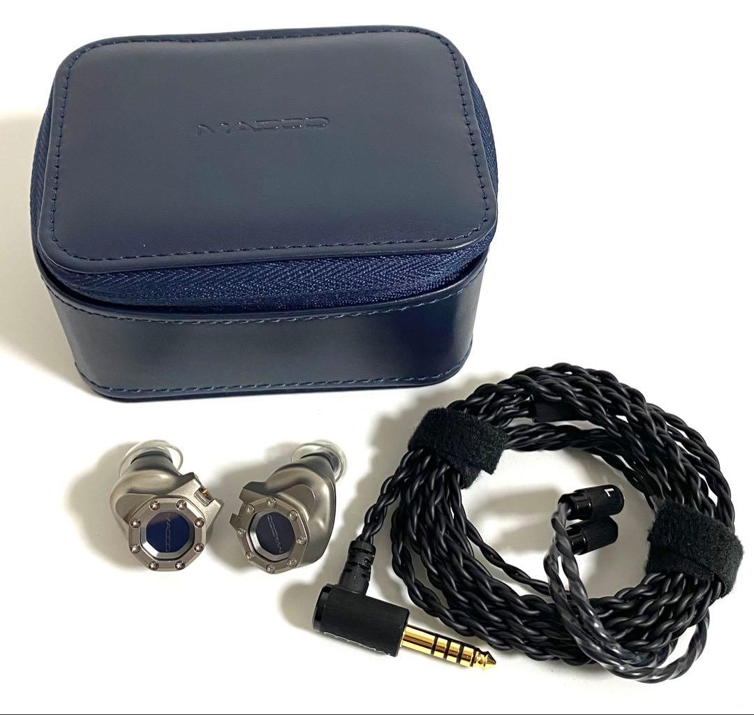 美品 MADOO 有線イヤホン Typ821 MDO-T821-TI マドゥー