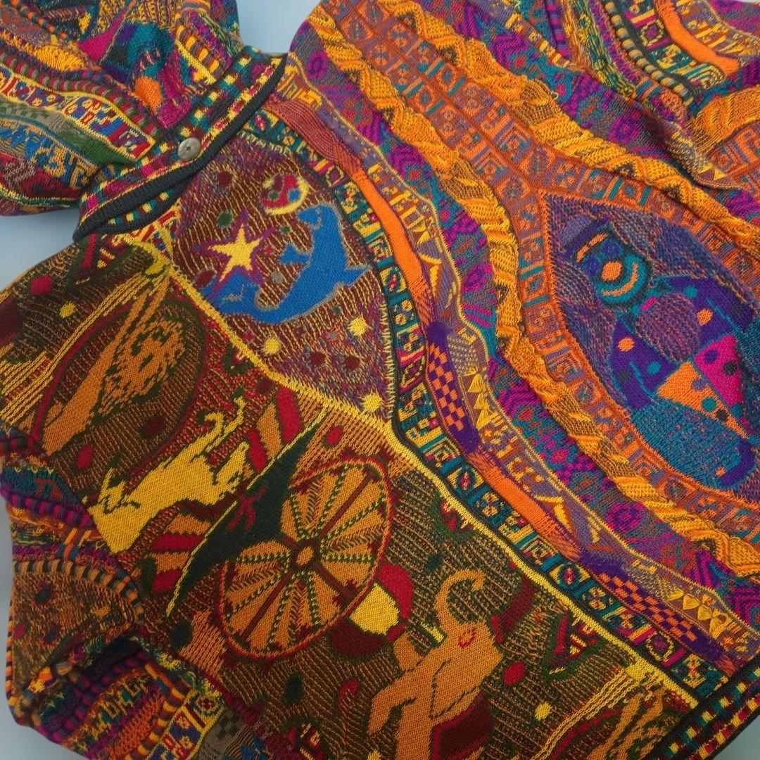 美品 激レア 希少 coogi クージー 3D knit ウール オーストラリア