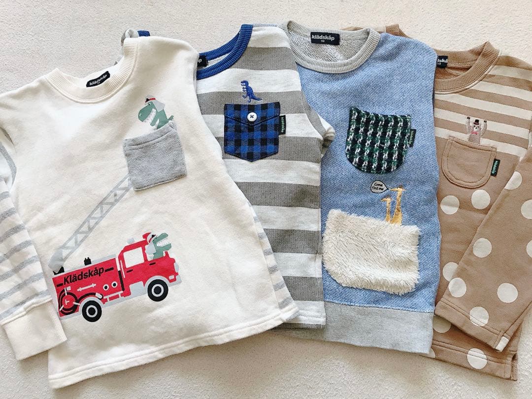 クレードスコープ　ミキハウス　トレーナー15点セット