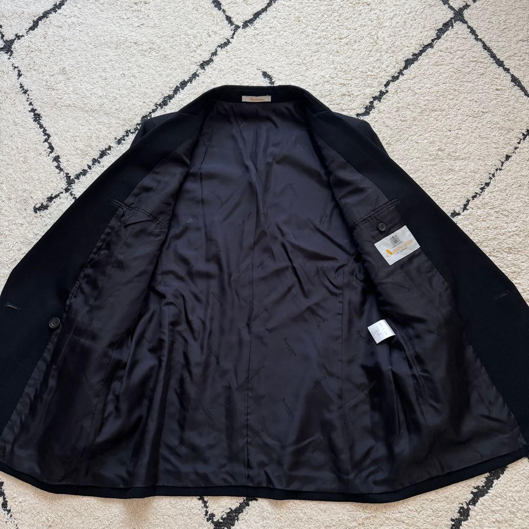 大きいサイズ　アクアスキュータム　紺ブレ　ブレザー　ダブル　6B ネイビー　13