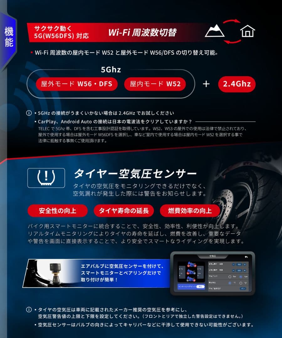 【新品未開封】KDR-D22 バイク用 ドライブレコーダー 高性能&高画質モデル