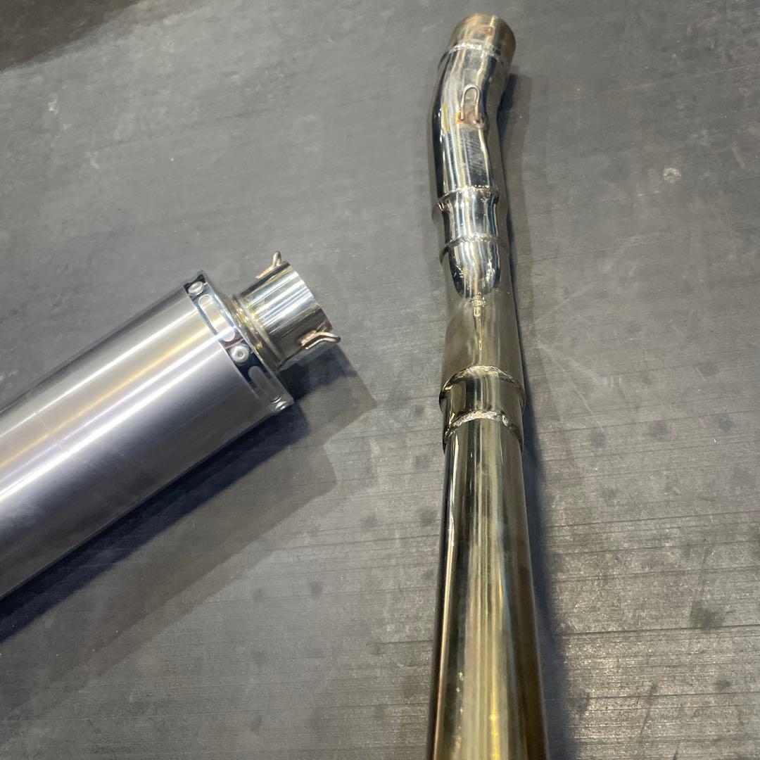 ◆D182　GSX-R125　リアルスピード　メテオ　チタン/ステン社外マフラー