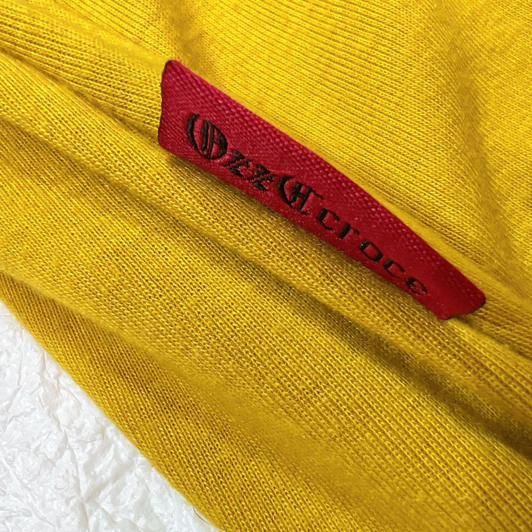 オッズクローチェ ドラゴン ロング丈 パーカー クロスチャーム ゴスロリ