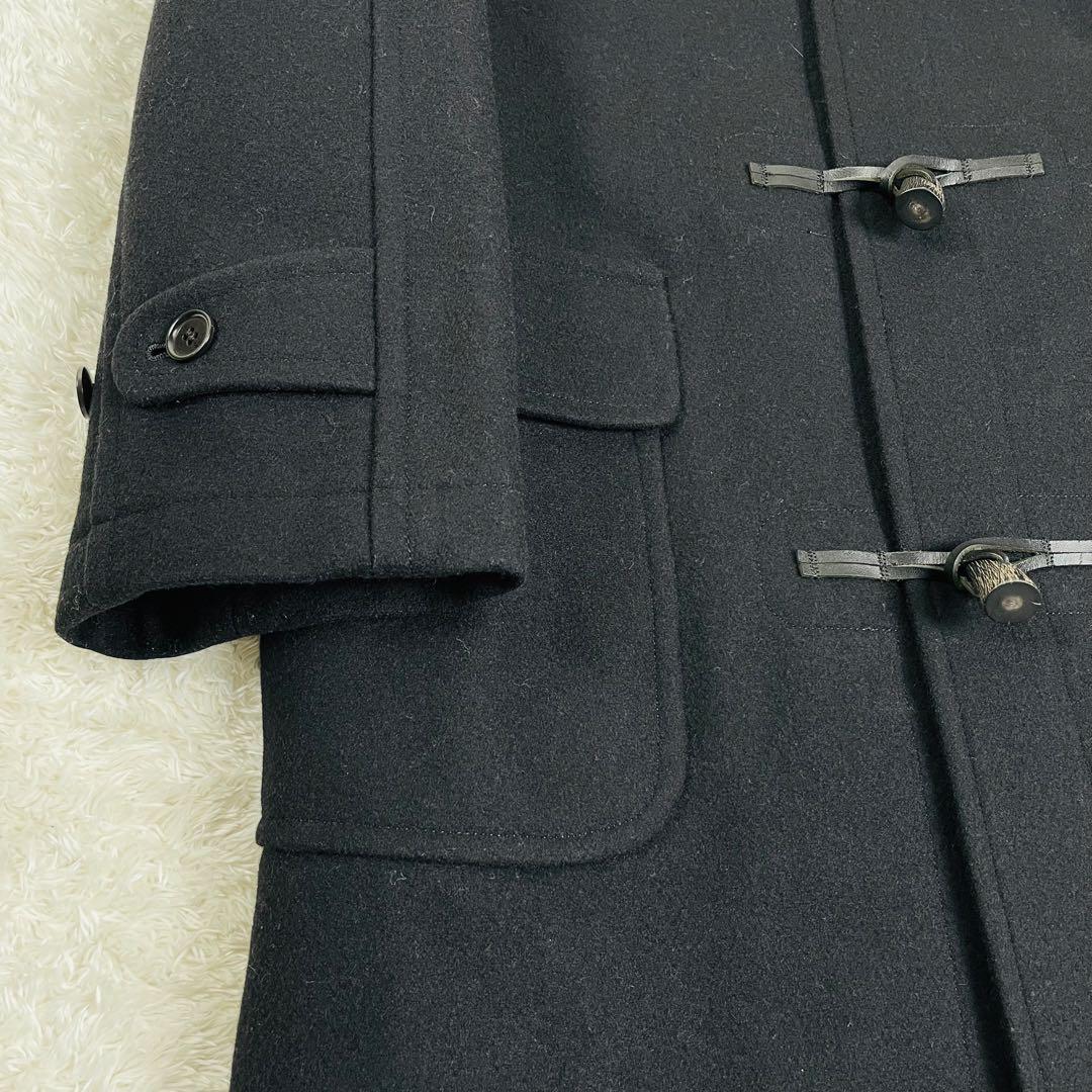 ポールスミス 英国風 ダッフルコート 黒 L