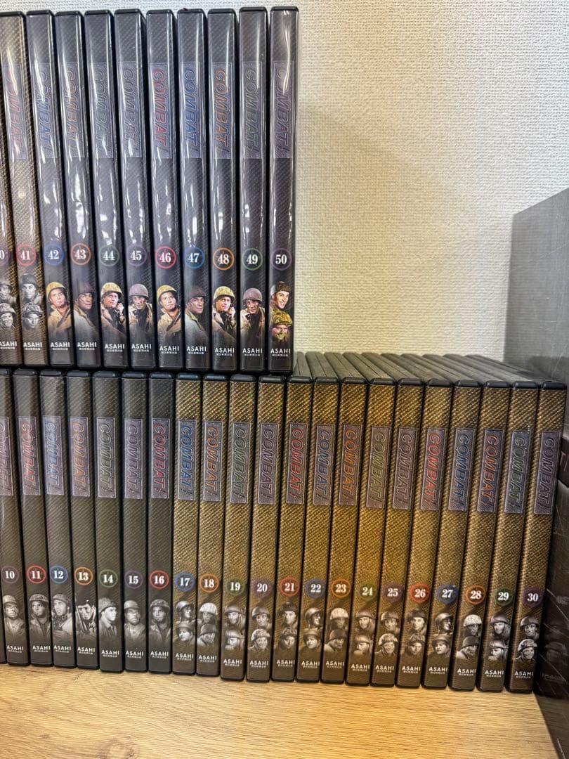 COMBAT コンバット DVDコレクション 全1～50巻セット 朝日新聞出版