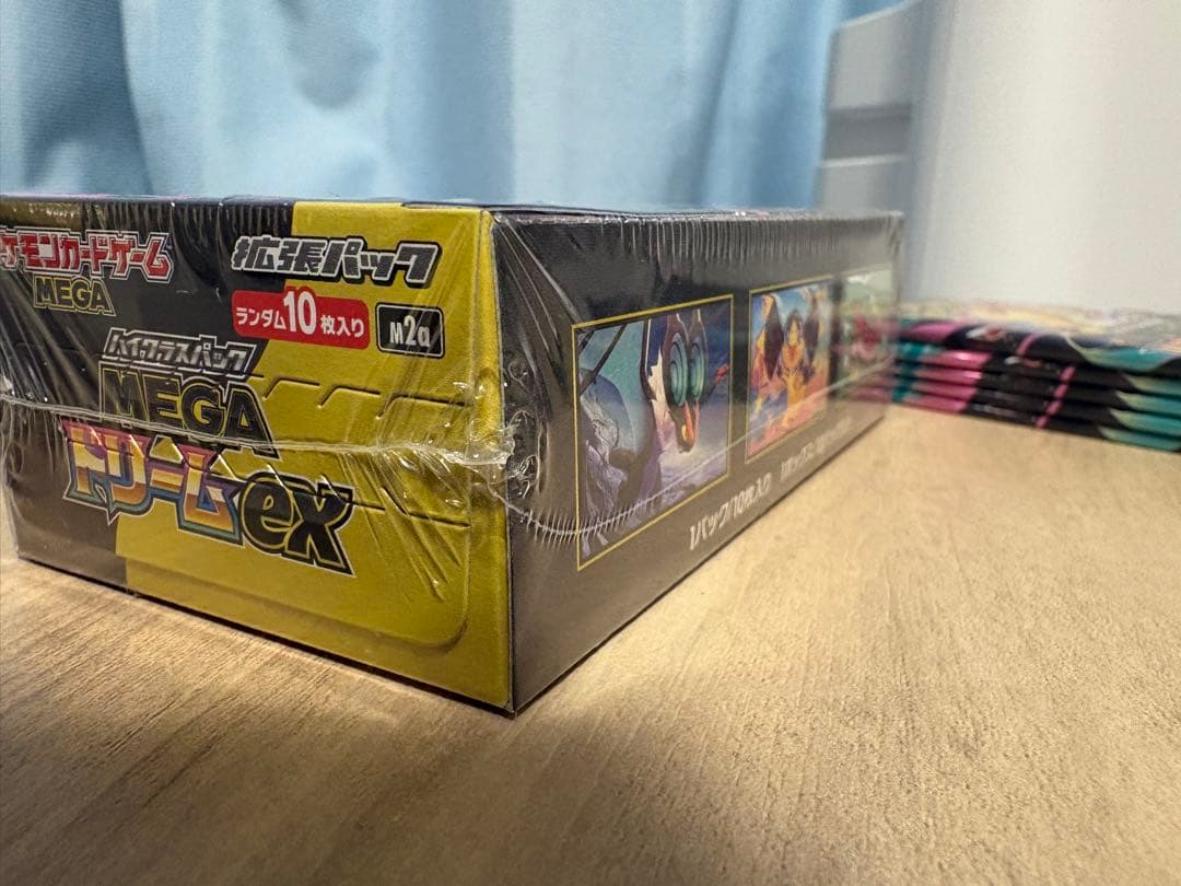 MEGAドリームex新品未開封　シュリンク付き　1BOX +バラ5パックセット
