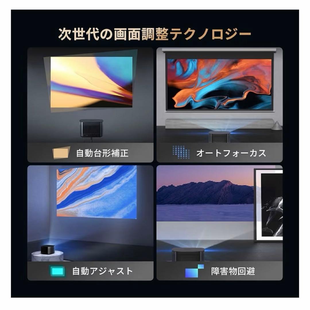 HORIZON Pro リアル4K プロジェクター 1500ISOルーメン 4K