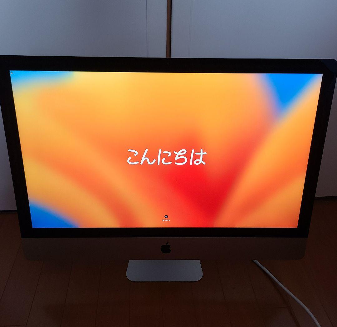 Macデスクトップ iMac Retina 5K 2017 SSD 2TB 64GB i7