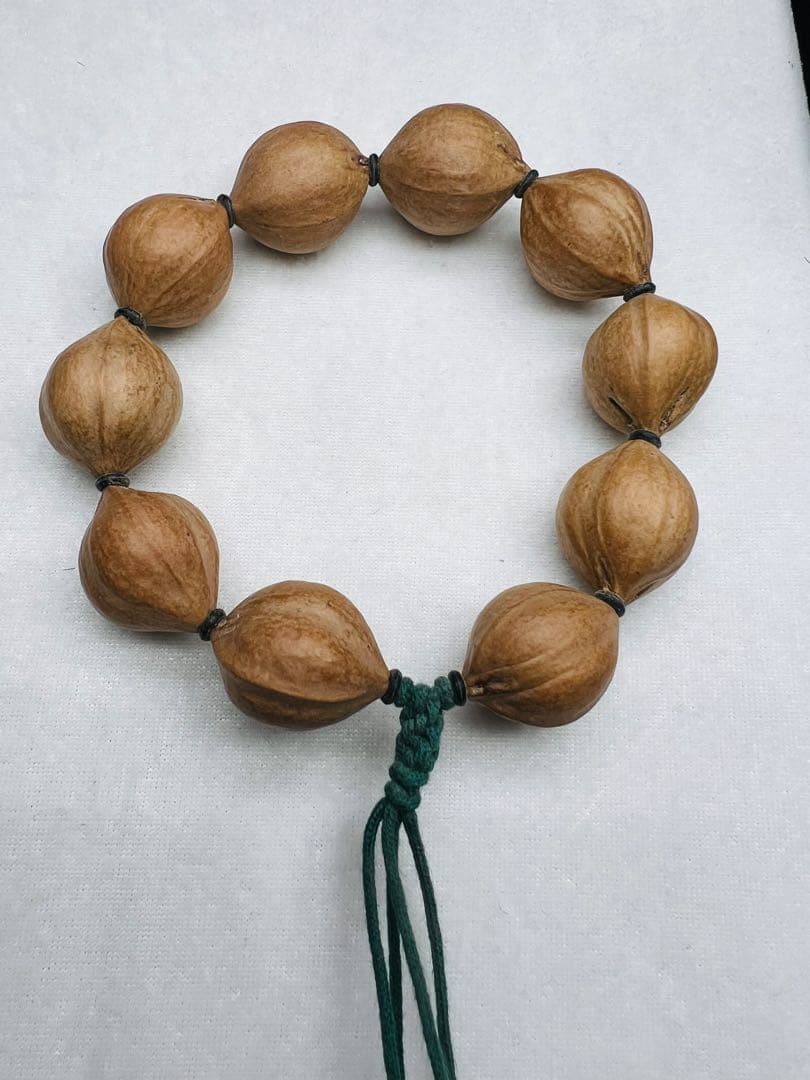 ツゲ様 文玩堂：オリーブ核の原核21mmとオリーブ核彫刻の本