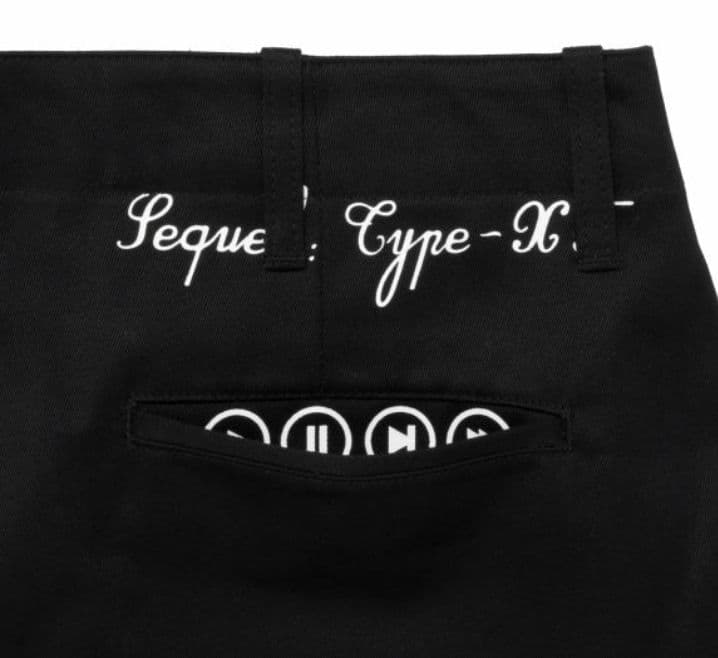 美品 SEQUEL CHINO PANTS TYPE-XF 24AW ブラックL