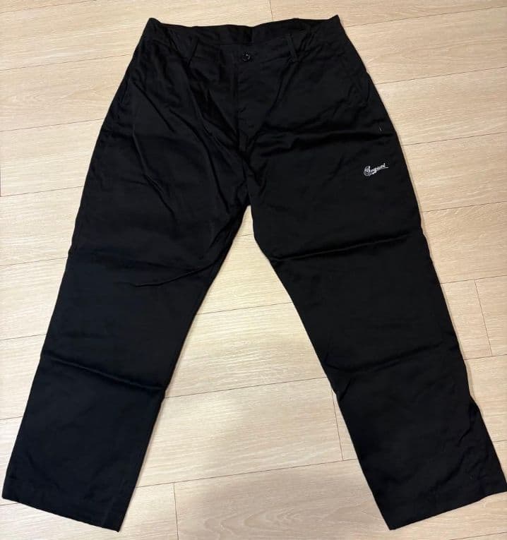 美品 SEQUEL CHINO PANTS TYPE-XF 24AW ブラックL