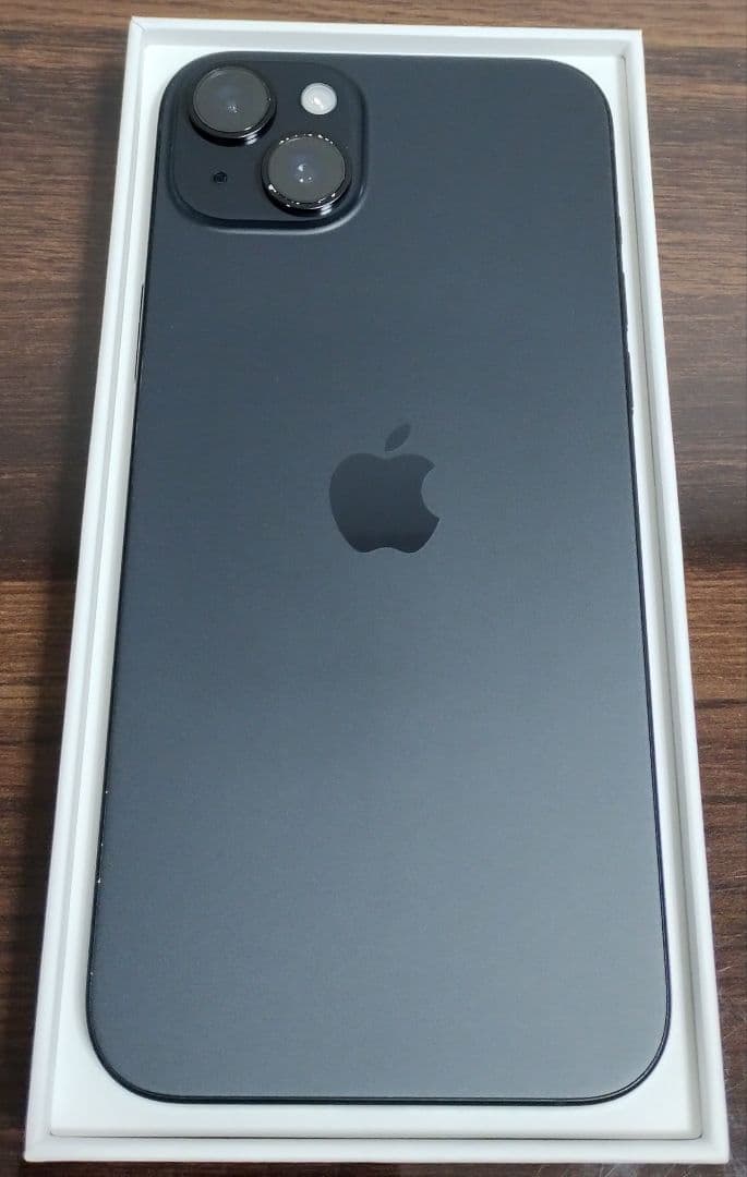 ★純正100%★iPhone15 Plus 128GB SIMフリー 展示デモ機