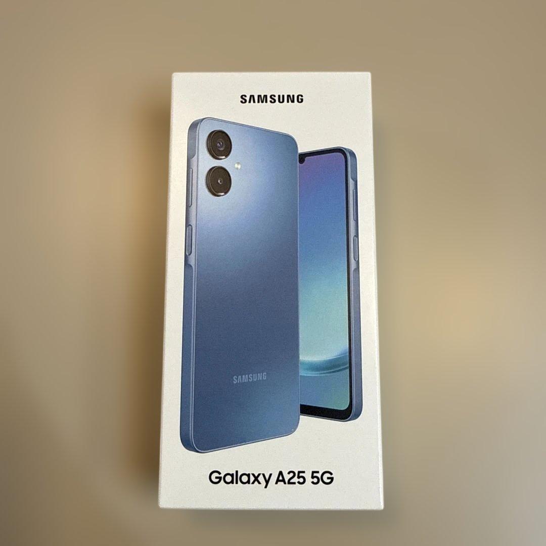 Samsung Galaxy A25 5G本体　ブルー