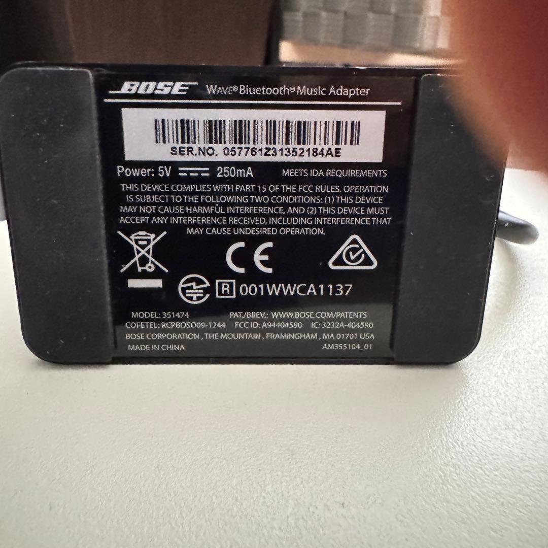 その他 <Bluetooth> BOSE Wave Music System III