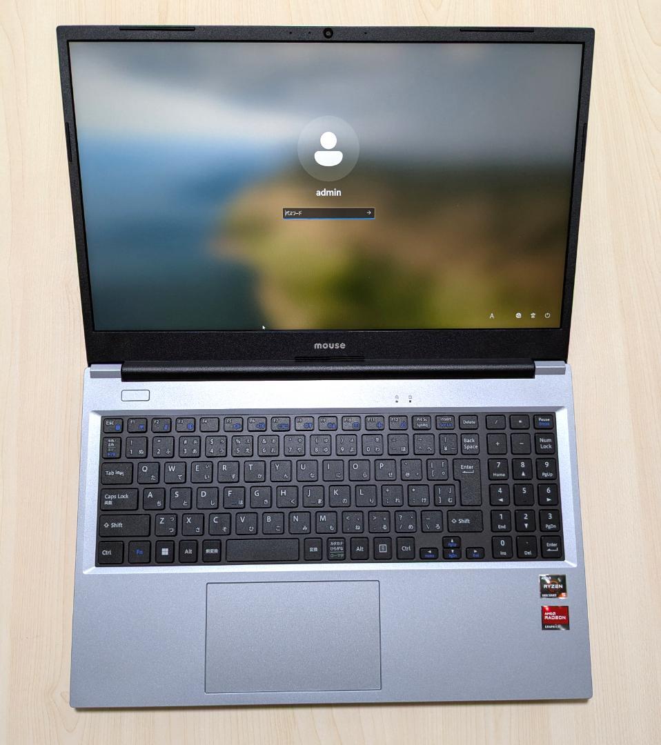 mouse マウスコンピュータ ノートPC 15.6インチ シルバー