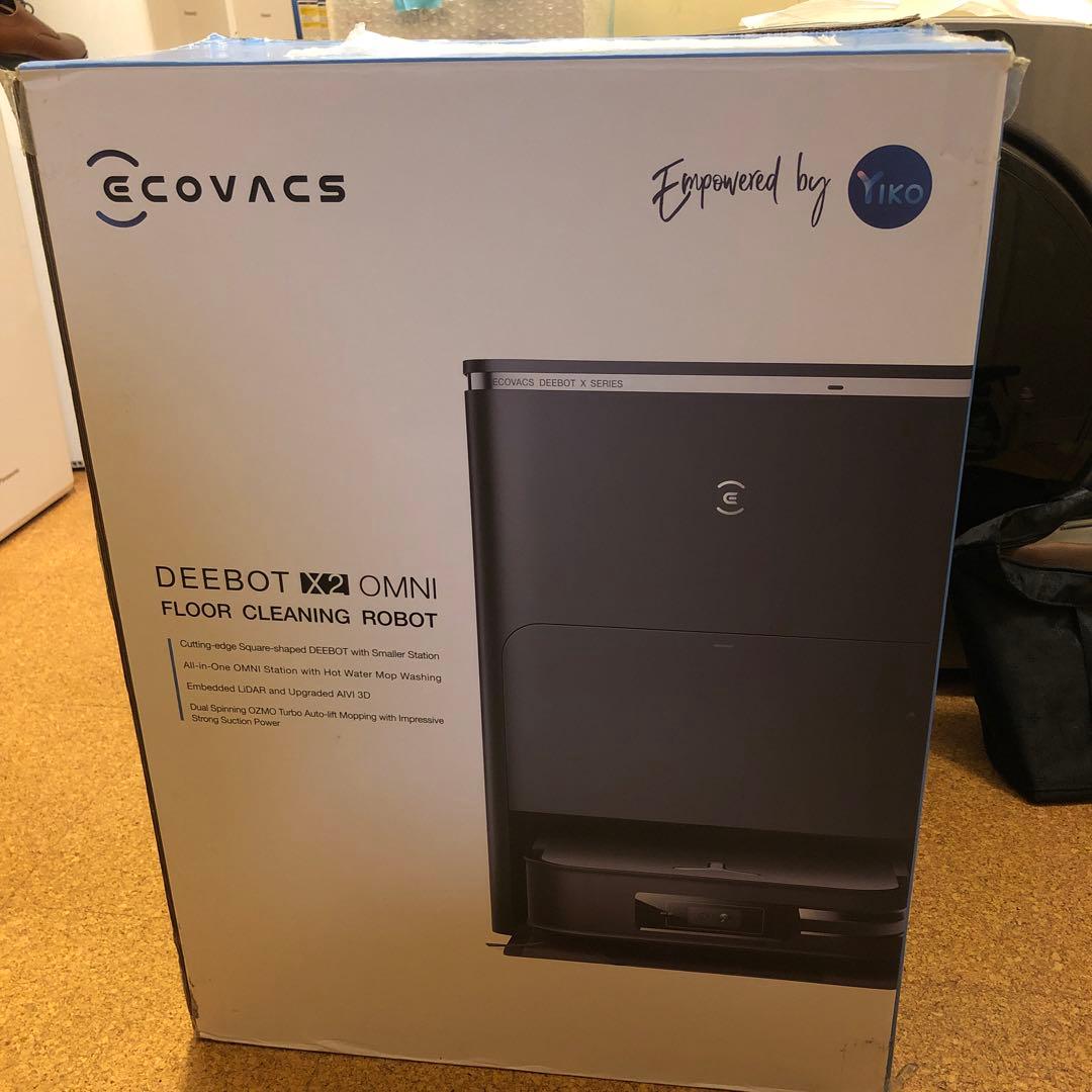 ECOVACS DEEBOT X2 OMNI ロボット掃除機