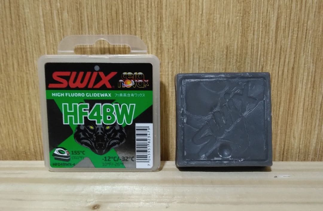 【新品未使用】SWIX HF4BW ワックス 40g ②