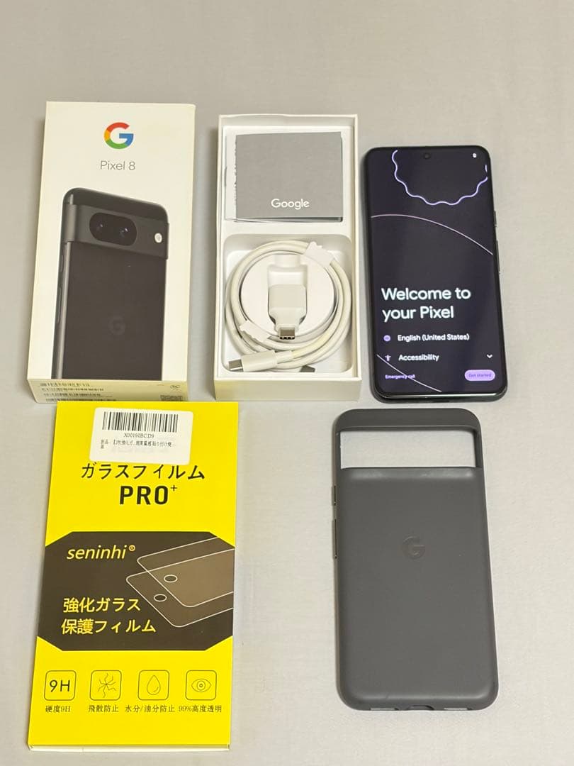 最終値下げ　おまけ付き　Google pixel8 256GB Obsidian