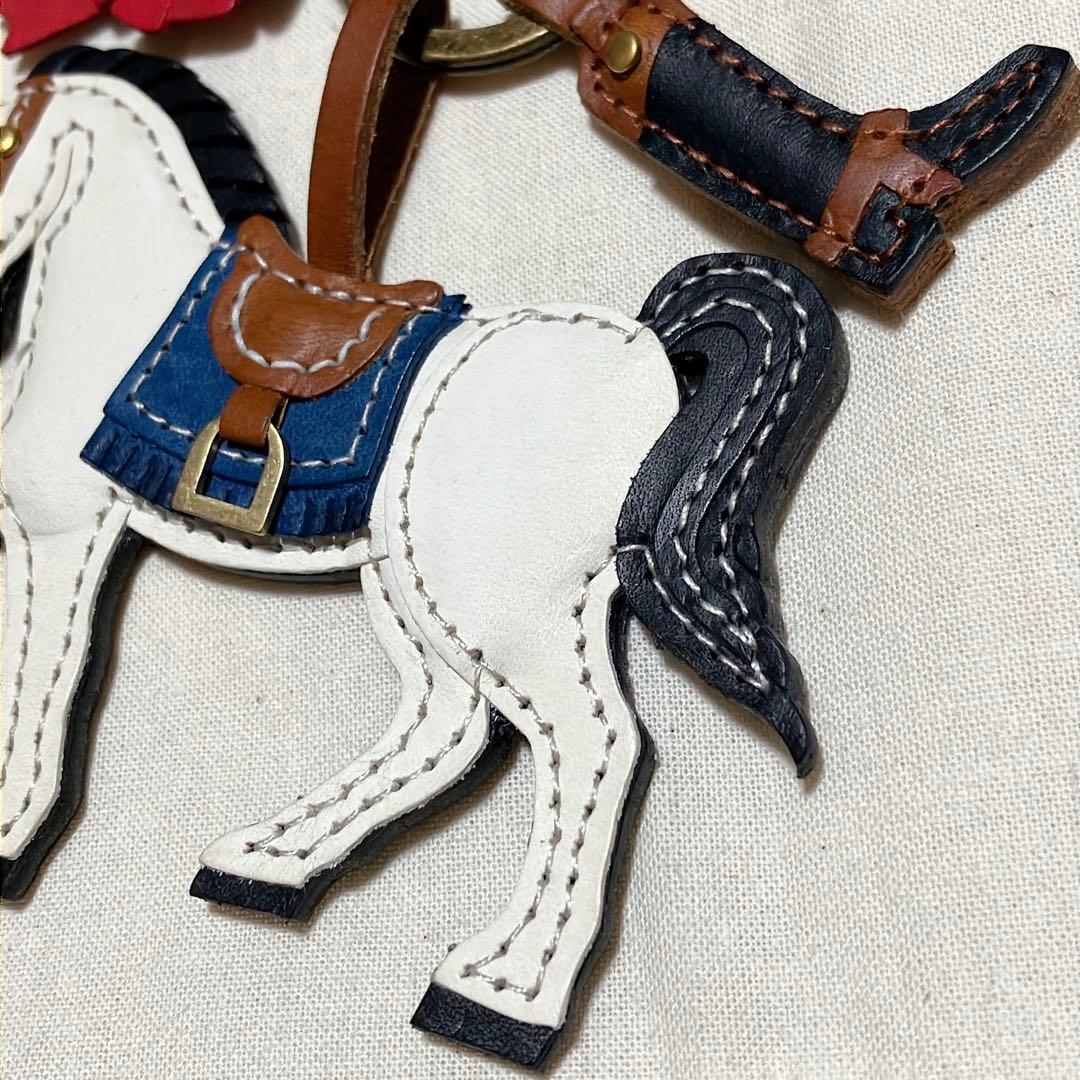 【新品未使用】 ゲンテン　チャーム　白馬 2026年新作