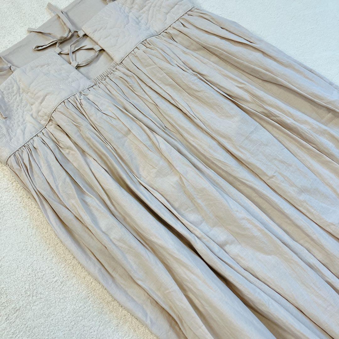 かぐれ　パターンキルトキャミワンピース F ベージュ24SS