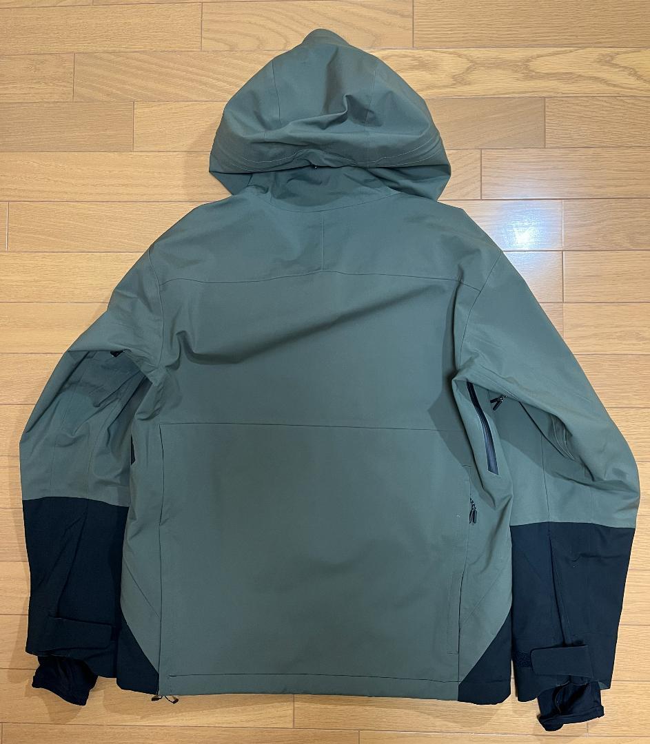 23－24 Mizuno スキーウェアセット オリーブグリーン/ブラック