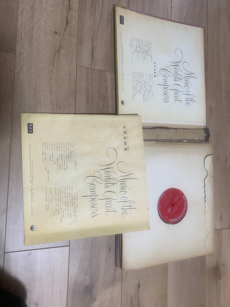 メ*ル様 クラシック LPレコード ボックスセット 全100枚＋世界名曲集12枚