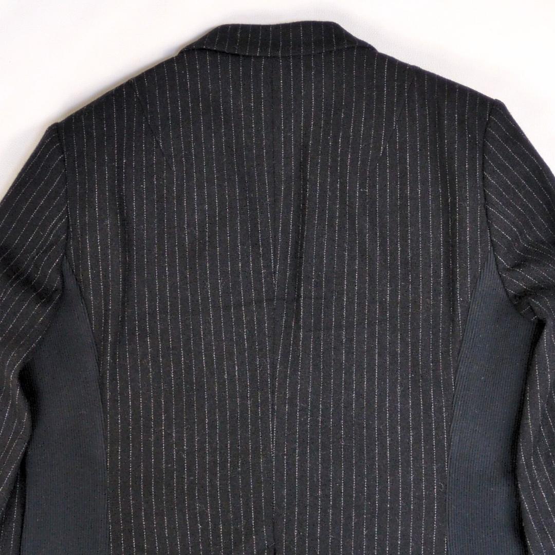 希少サイズ ウノピュウノ 2XL テーラード ジャケット ストライプ VII
