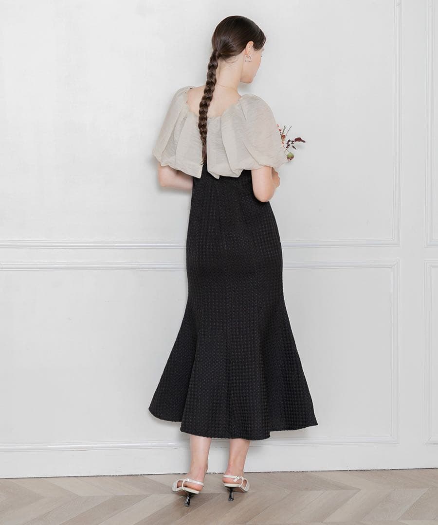 【Leja】マーメイドワンピースロングドレス