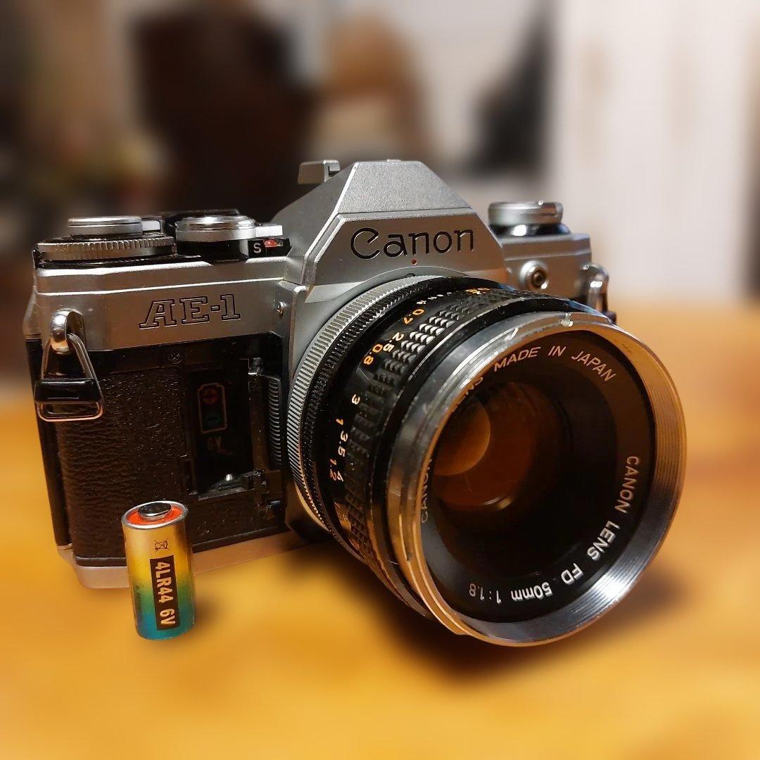 Canon AE-1 フィルム一眼レフカメラ