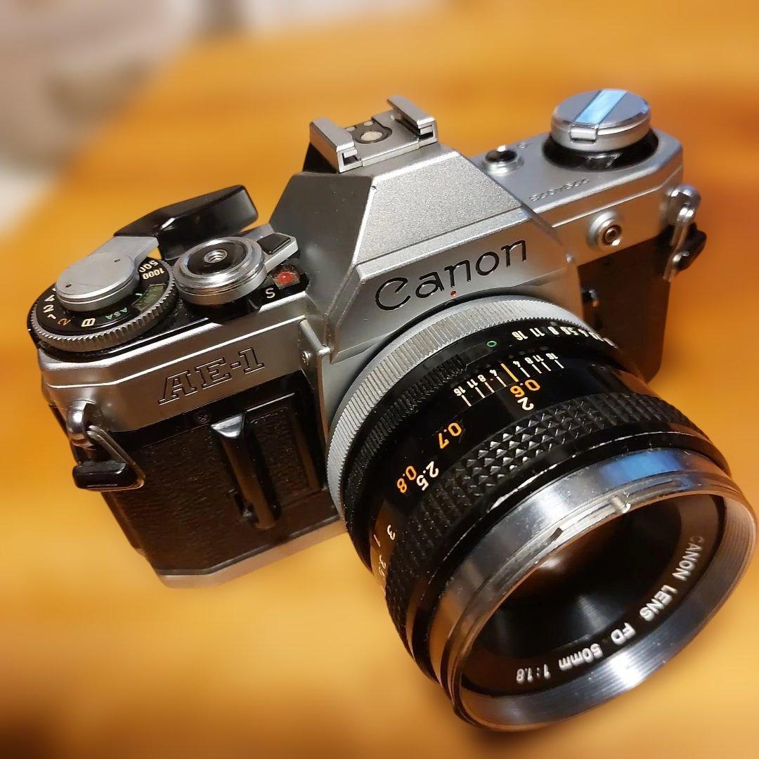 Canon AE-1 フィルム一眼レフカメラ