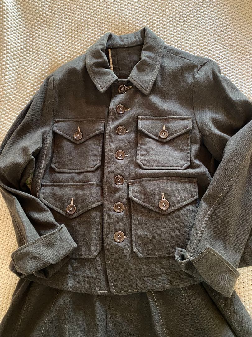 「synge112」45Rアニージャケット、スカートセット