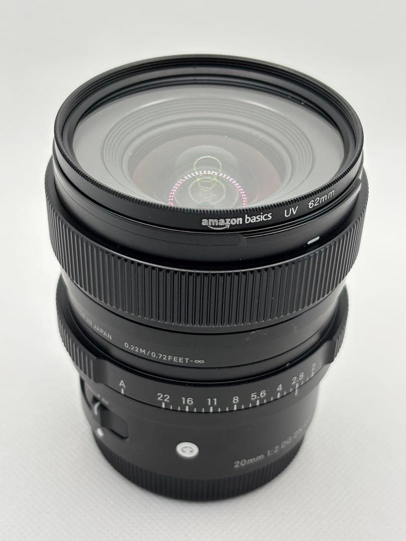 SIGMA シグマ 20mm F2 DG DN Eマウント　値下げしました